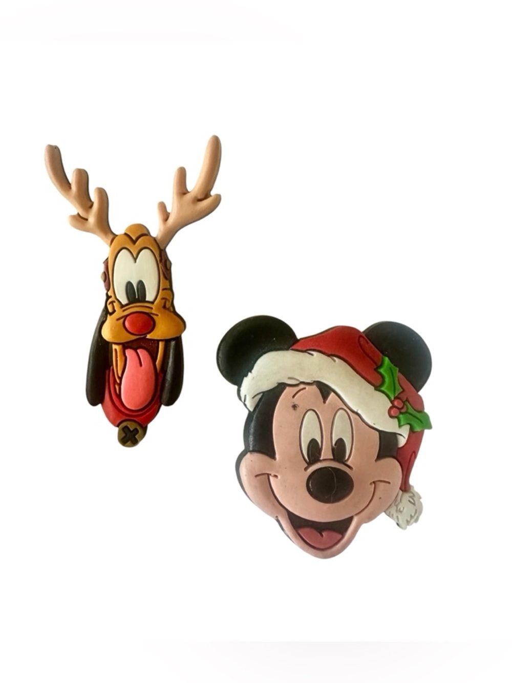 Disney Mickey & Pluto Holiday Lapel Pins